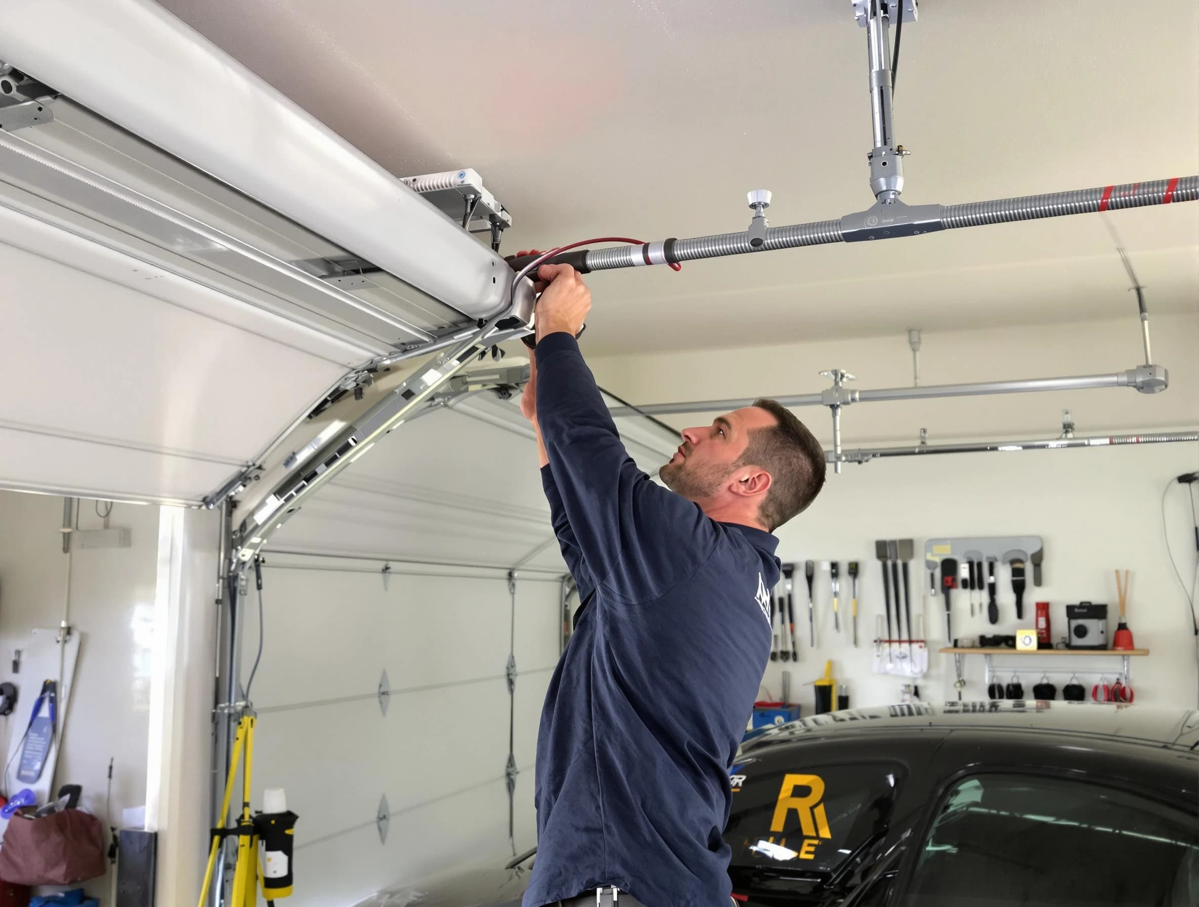 Scarborough Garage Door Repair technician performing garage door cable repair in Scarborough