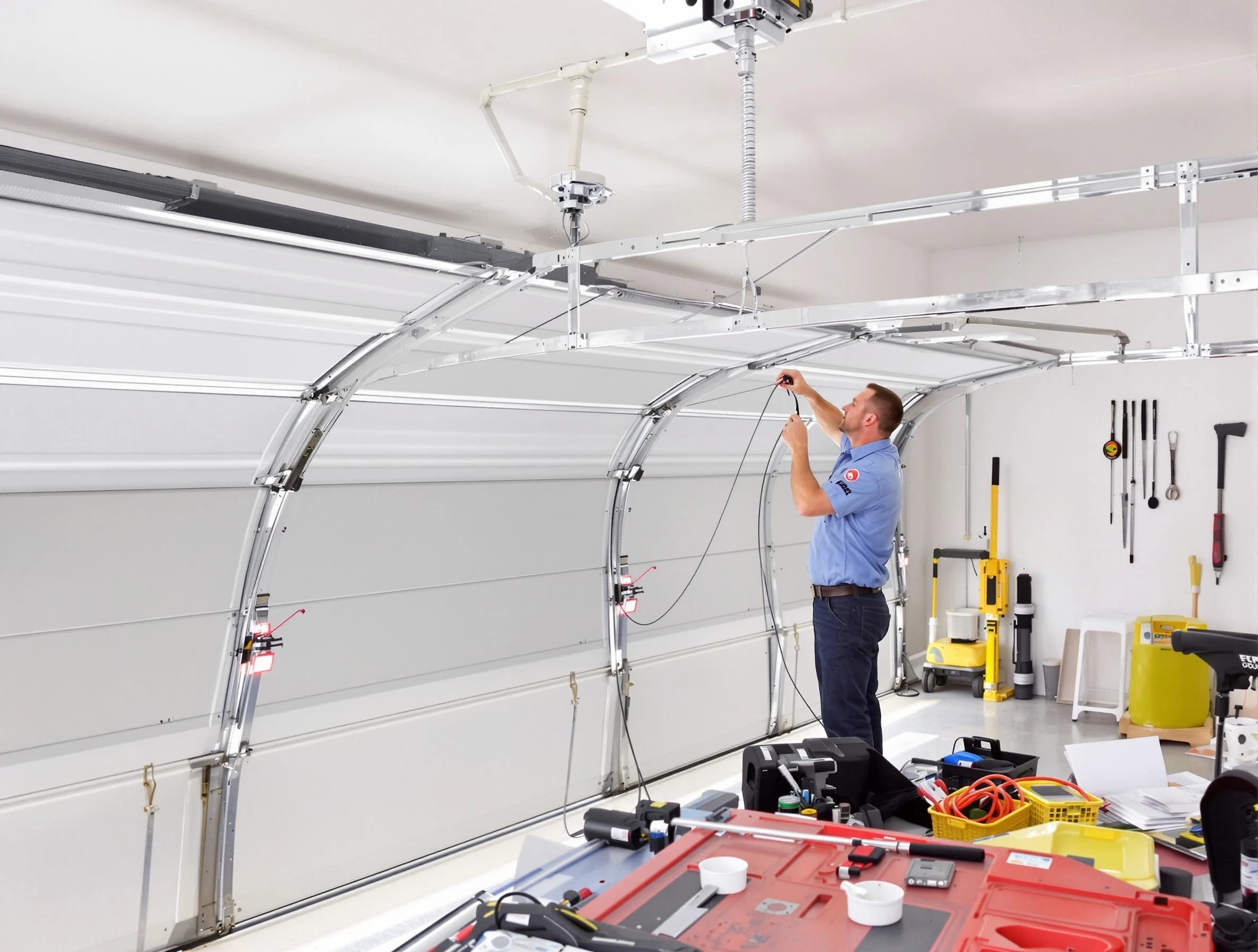 Garage door cable repair service by Scarborough Garage Door Repair in Scarborough