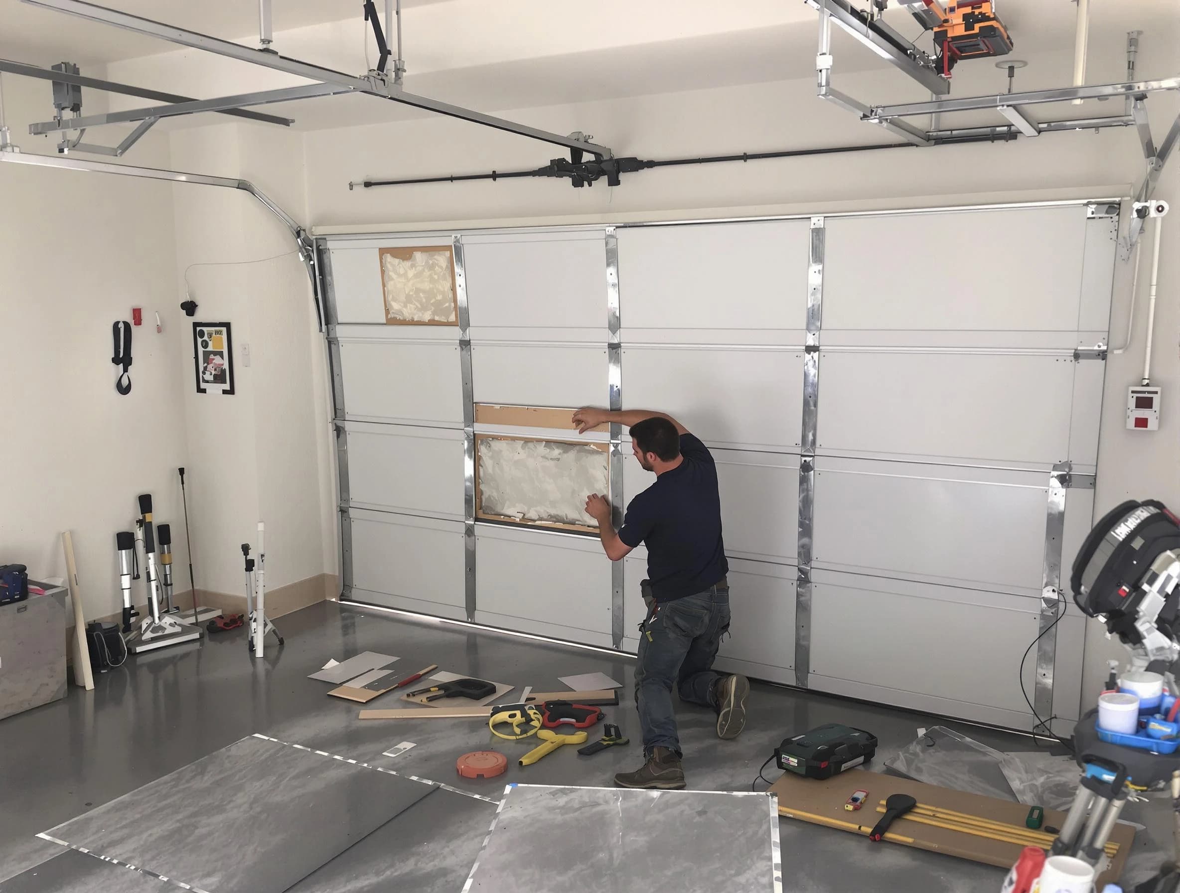 Garage Door Panel Repair in Scarborough