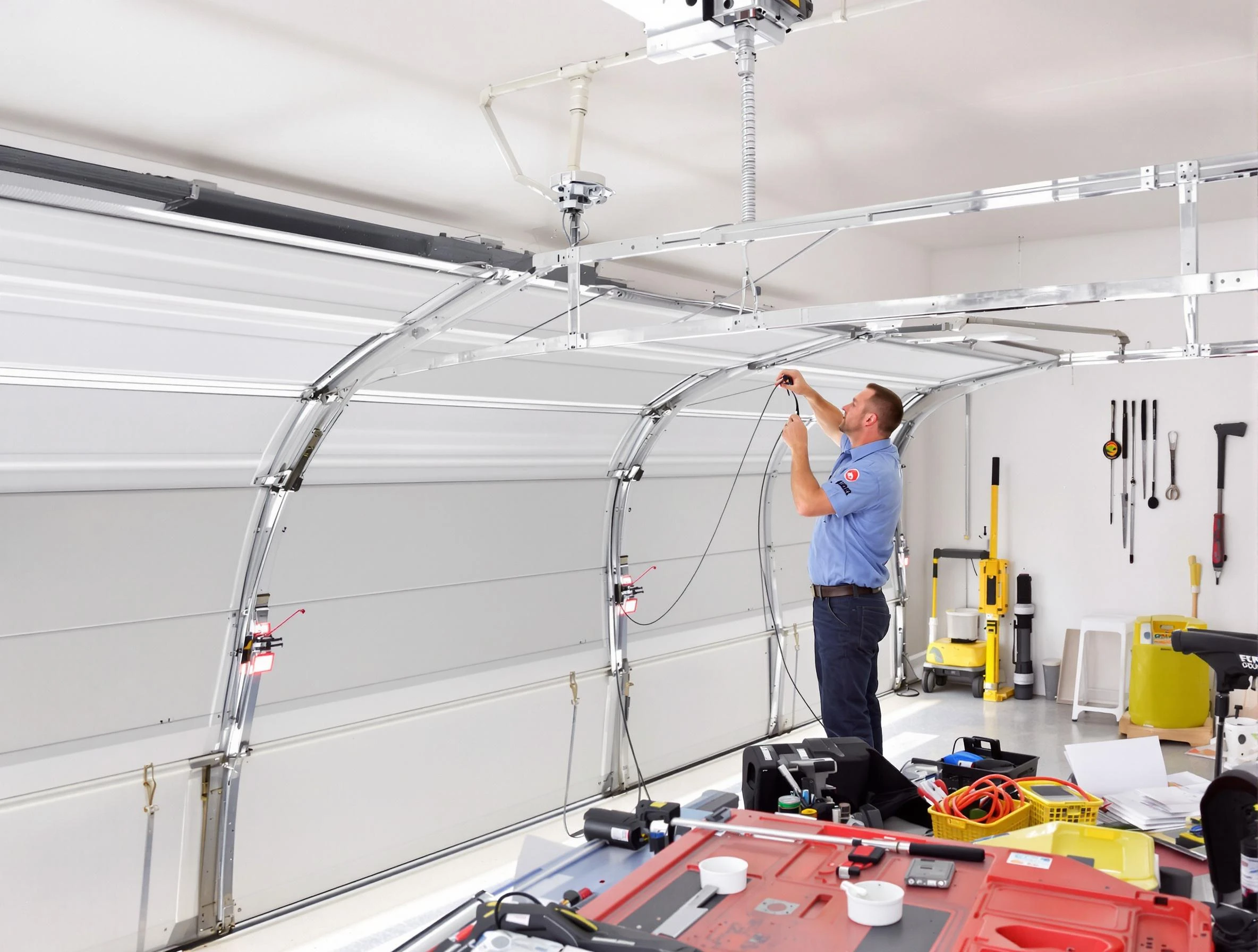 Garage door cable repair service by Scarborough Garage Door Repair in Scarborough