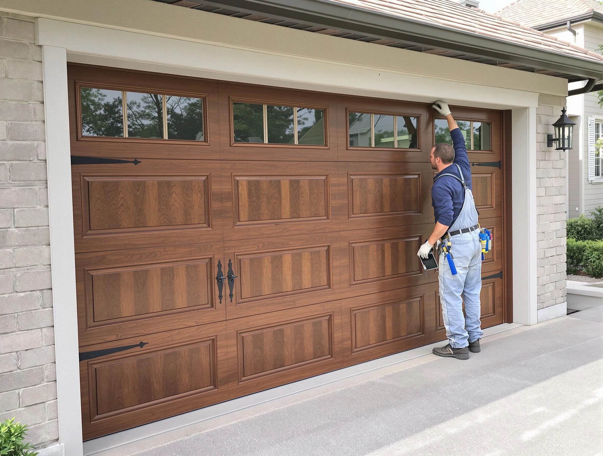 Custom garage door showcase by Scarborough Garage Door Repair in Scarborough