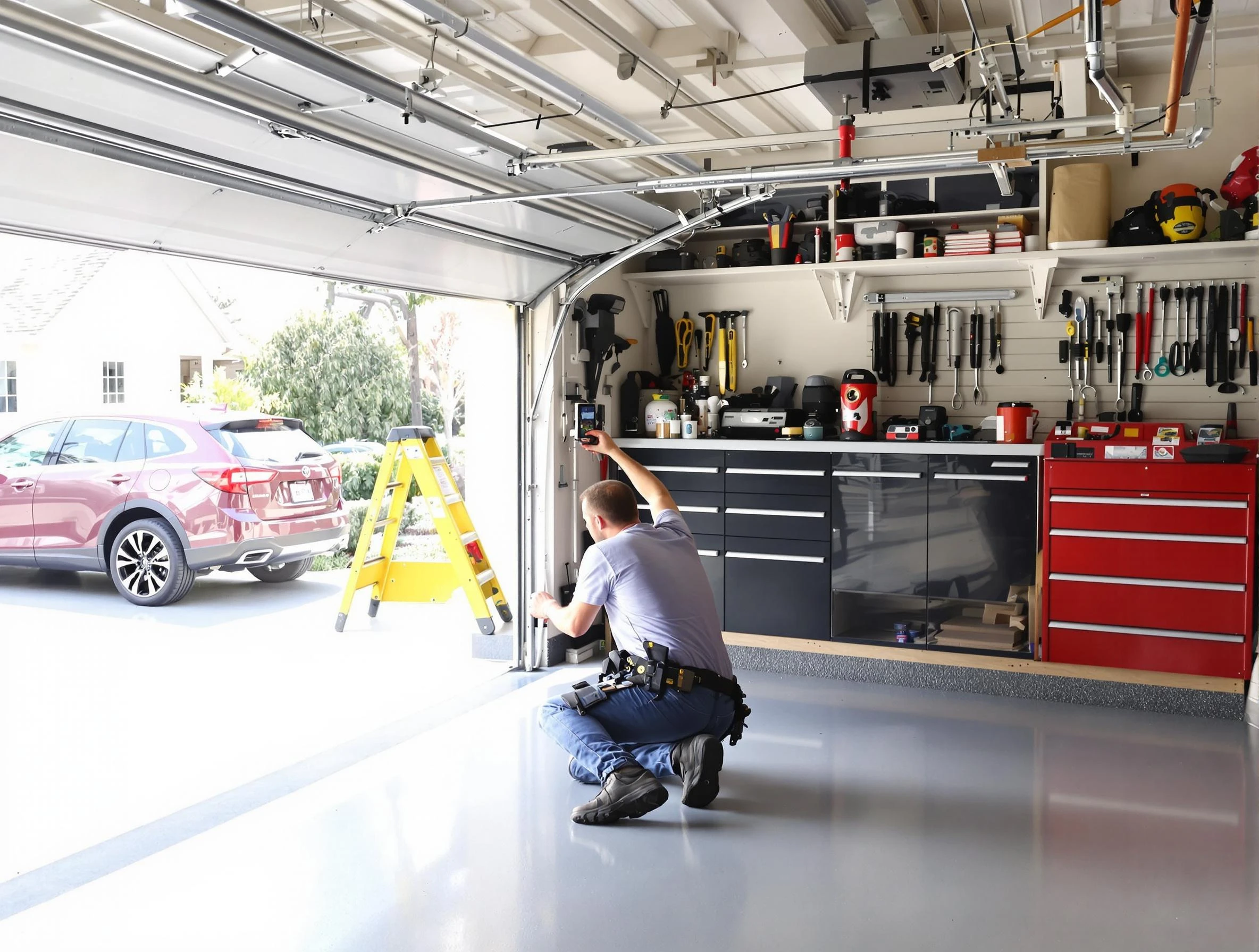 Local garage door repair service by Scarborough Garage Door Repair in Scarborough