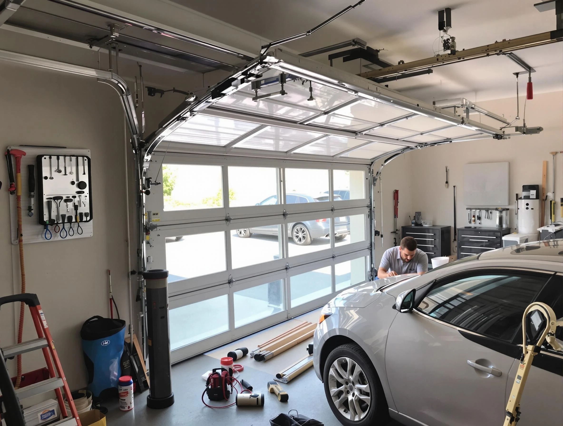 Garage door noise reduction service by Scarborough Garage Door Repair in Scarborough