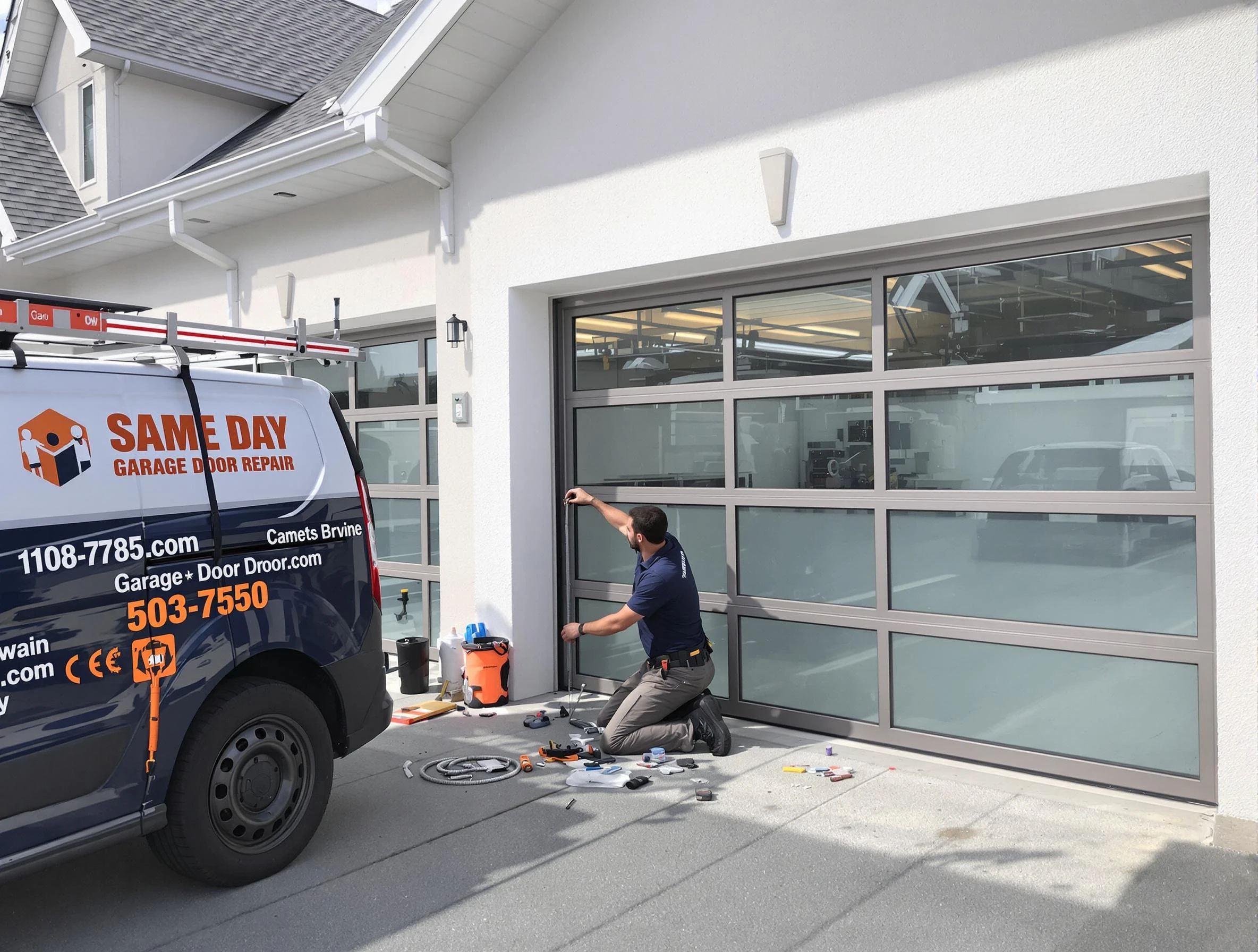 Same-day garage door repair service by Scarborough Garage Door Repair in Scarborough